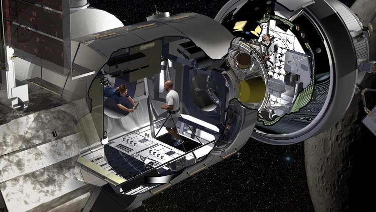 Lockheed Martin - NextSTEP Habitat Rendering