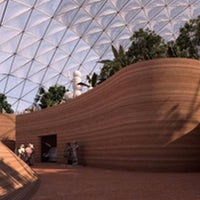 Parts of the city will be 3D printed using sand from the Emirati desert