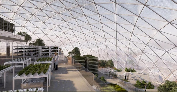 The city will host simulations testing long term living on the Red Planet