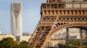 MAD Architects proposes skyscraper that reflects Paris upside down