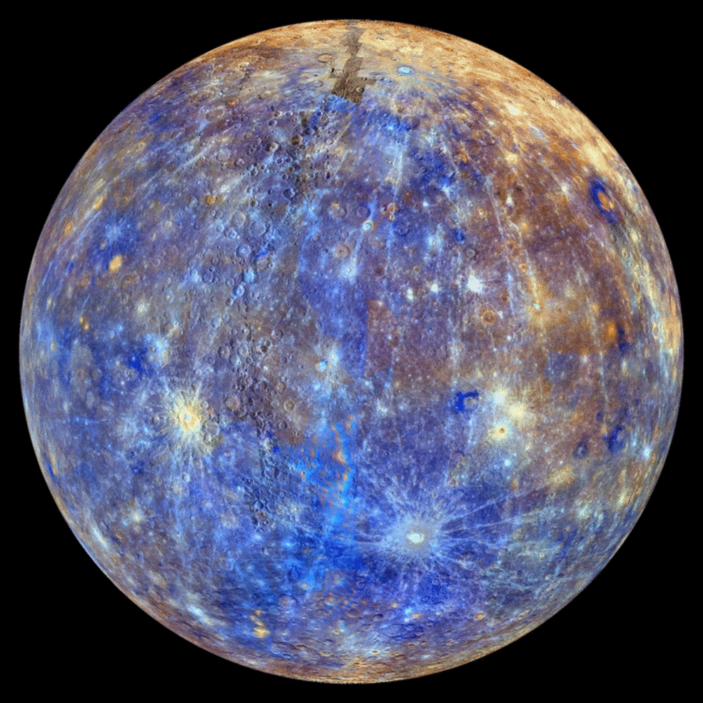 animation of Mercury